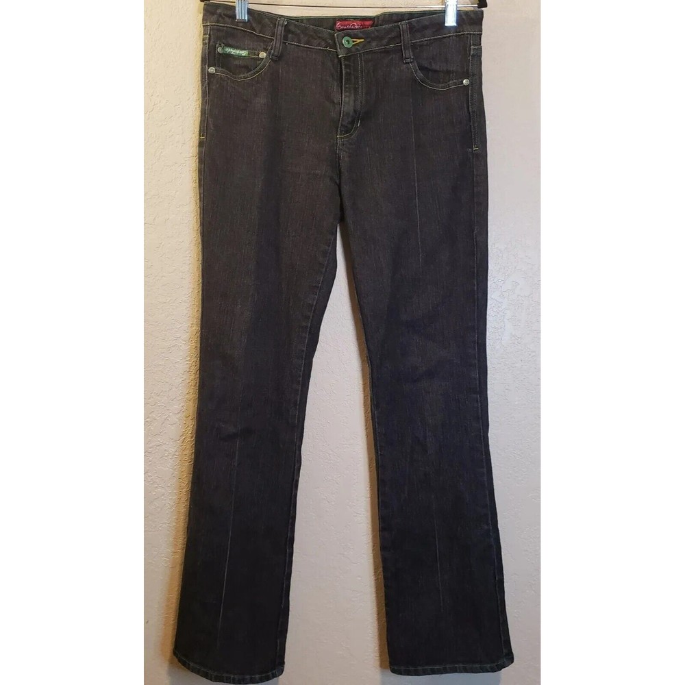 Southpole Jeans Junior 13 Blue Low-Rise Straight Leg Y2K